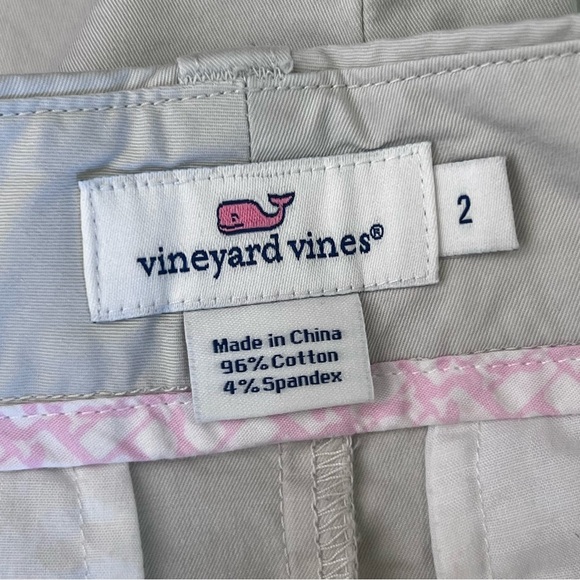 Vineyard Vines Straight Preppy Cotton Classic Minimalist Mini Skirt Sz 2 - Picture 10 of 10
